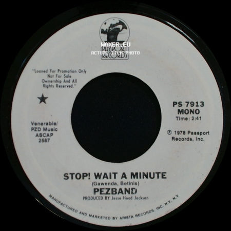 Pezband - Stop! Wait A Minute / Stop! Wait A Minute side B