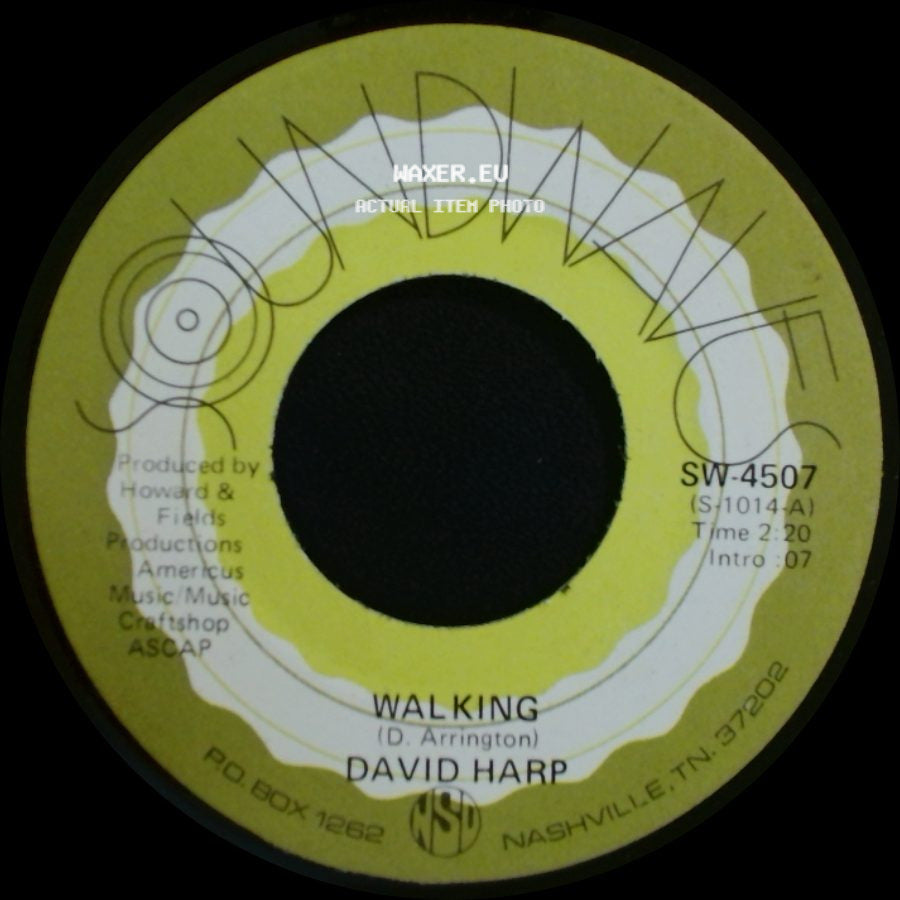 David Harp - Walking / The Joy Of Being Together side A