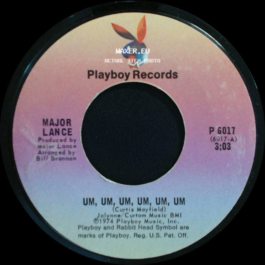 Major Lance - Um, Um, Um, Um, Um, Um / Last Of The Red Hot Lovers side A