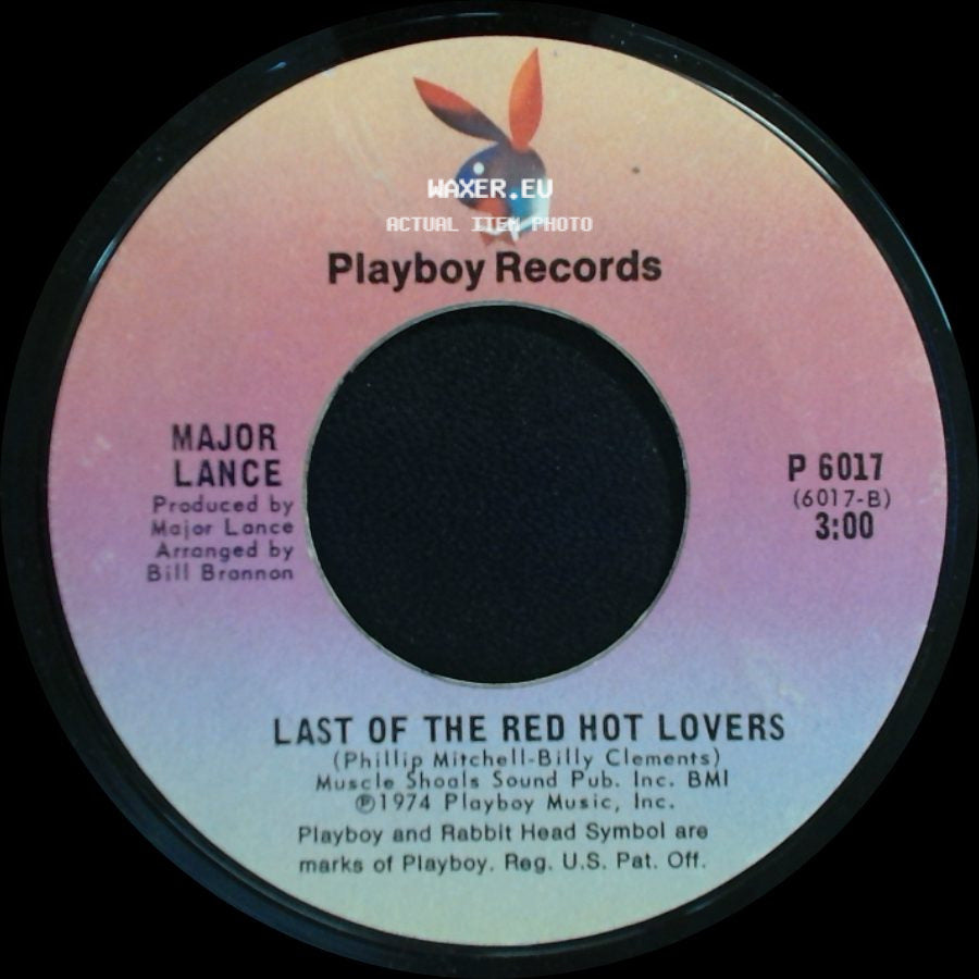 Major Lance - Um, Um, Um, Um, Um, Um / Last Of The Red Hot Lovers side B