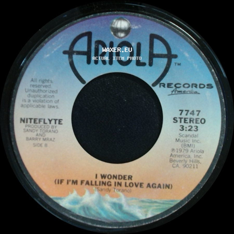 Niteflyte - If You Want It / I Wonder (If I'm Falling In Love Again) side B