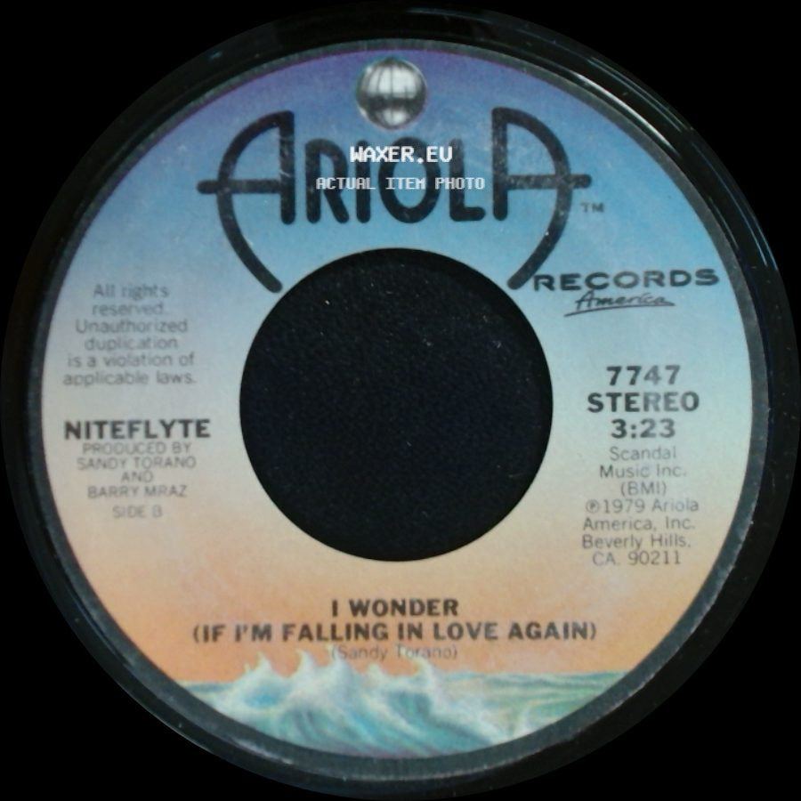 Niteflyte - If You Want It / I Wonder (If I'm Falling In Love Again) side B