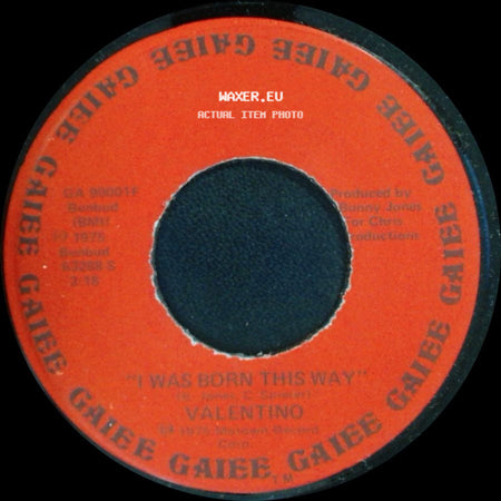 Valentino - I Was Born This Way / Liberation side A