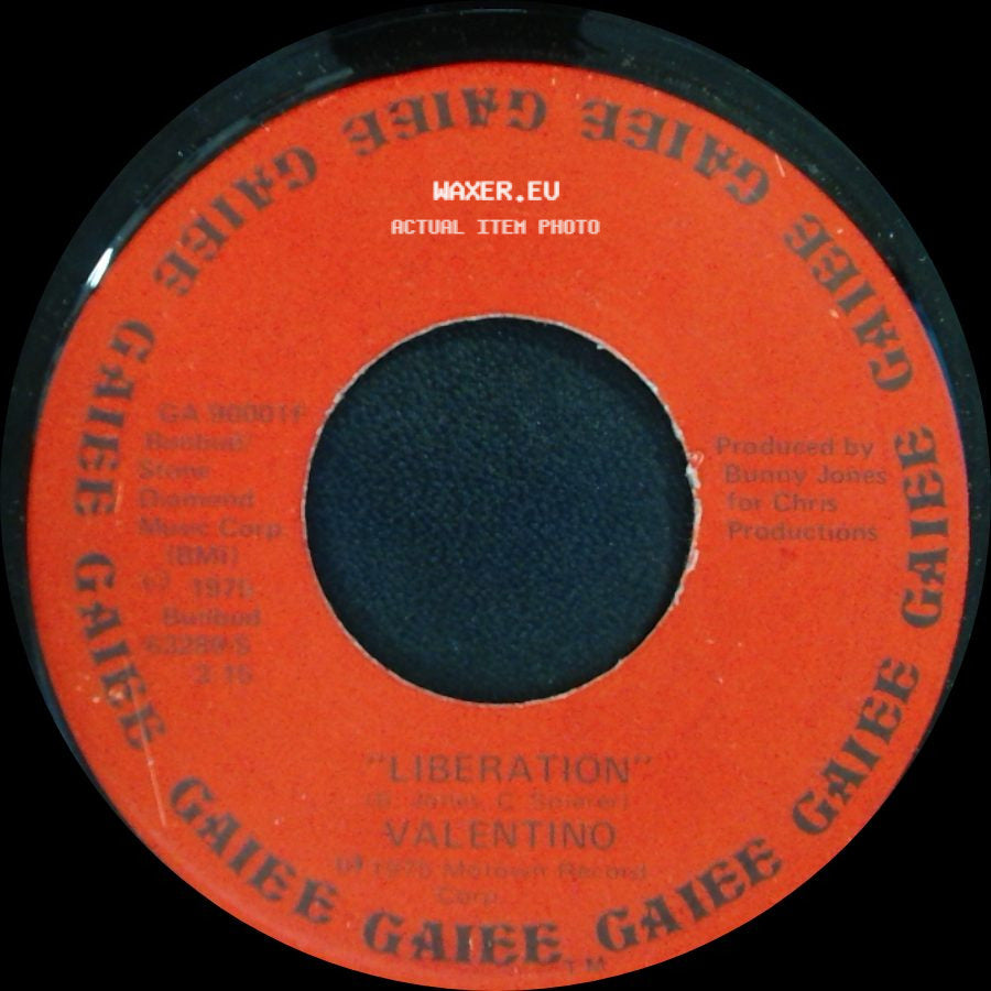 Valentino - I Was Born This Way / Liberation side B