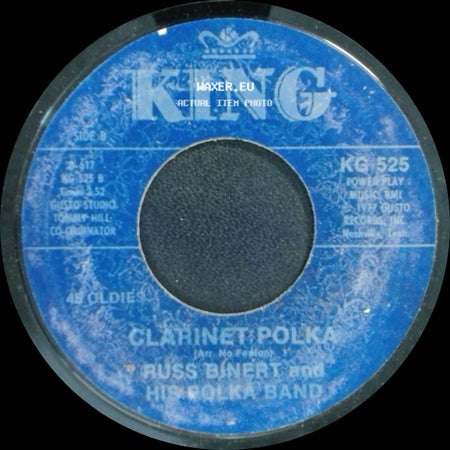 Skeeter And His Polka Band / Russ Binert And His Polka Band - Sunshine Polka / Clarinet Polka side B