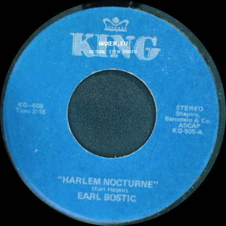 Earl Bostig / Earl Bostic - Harlem Nocturne / September Song side A