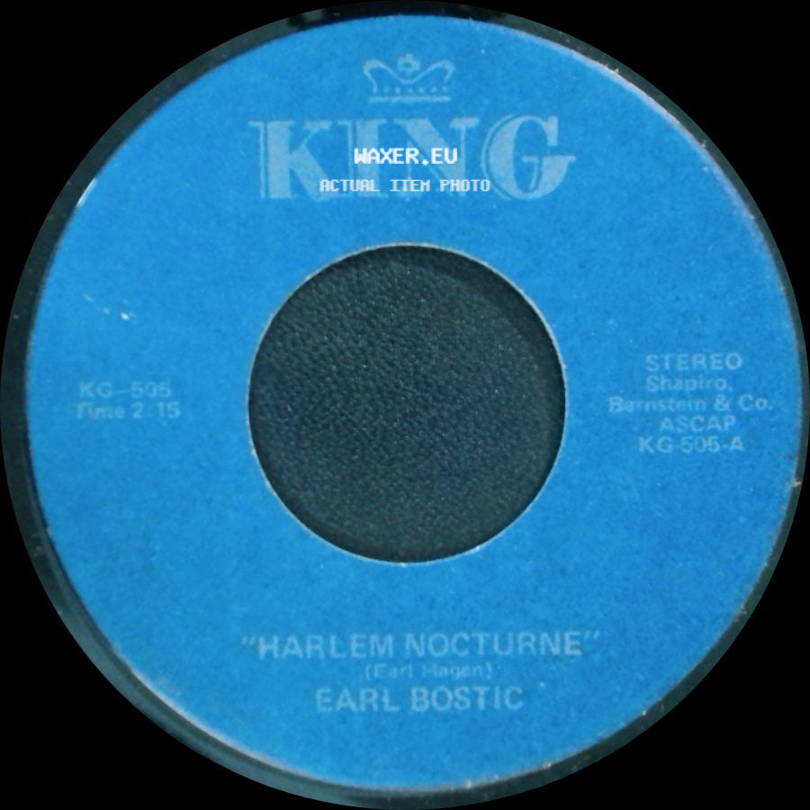 Earl Bostic - September Song / Harlem Nocturne side B