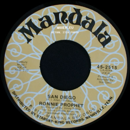 Ronnie Prophet - Fun / San Diego side B