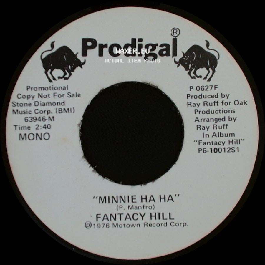 Fantacy Hill - Minnie Ha Ha / Minnie Ha Ha side A