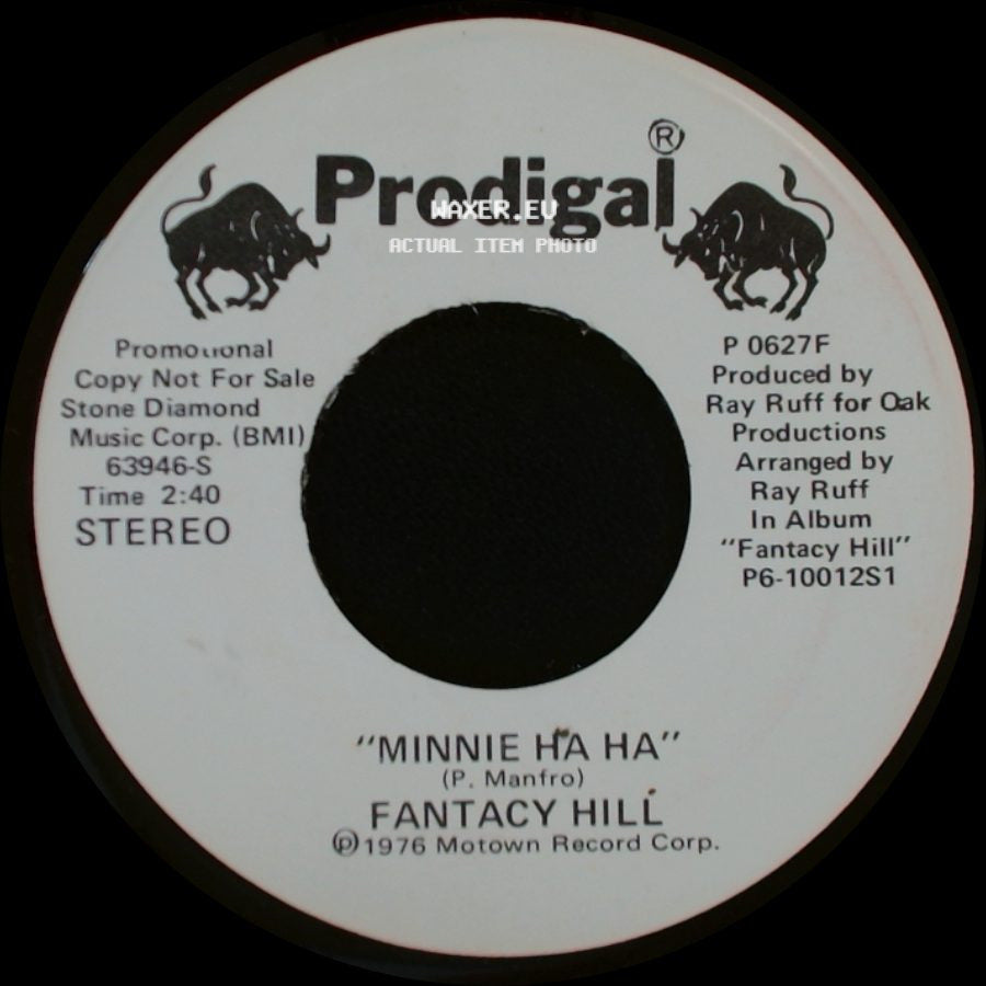 Fantacy Hill - Minnie Ha Ha / Minnie Ha Ha side B