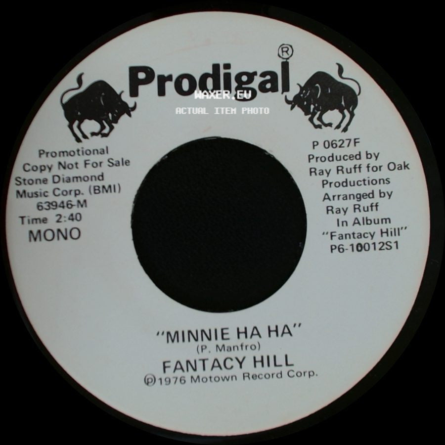 Fantacy Hill - Minnie Ha Ha / Minnie Ha Ha side A