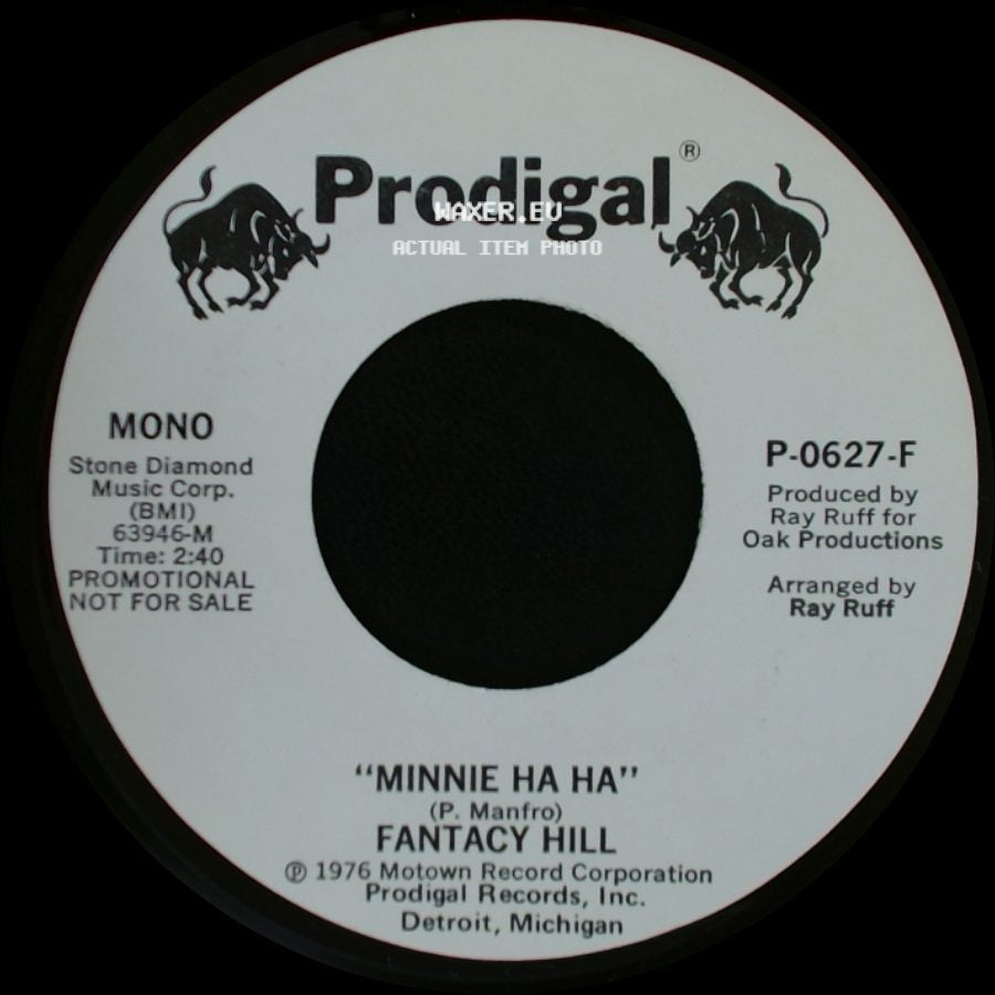 Fantacy Hill / Fantasy Hill - Minnie Ha Ha / Minnie Ha Ha side B