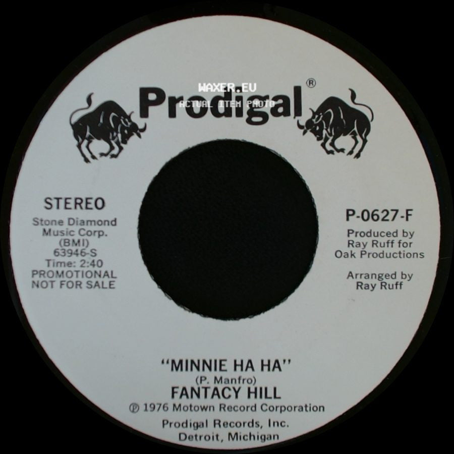 Fantacy Hill - Minnie Ha Ha / Minnie Ha Ha side A