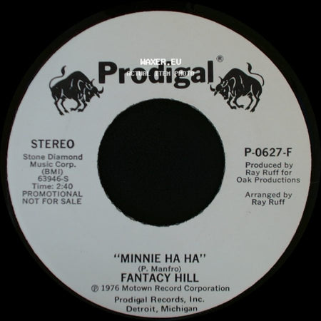 Fantacy Hill - Minnie Ha Ha / Minnie Ha Ha side A