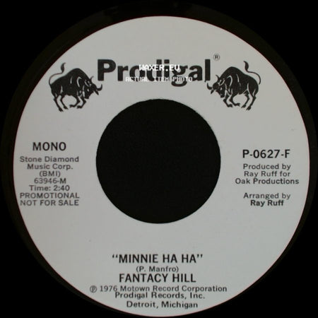 Fantacy Hill - Minnie Ha Ha / Minnie Ha Ha side B