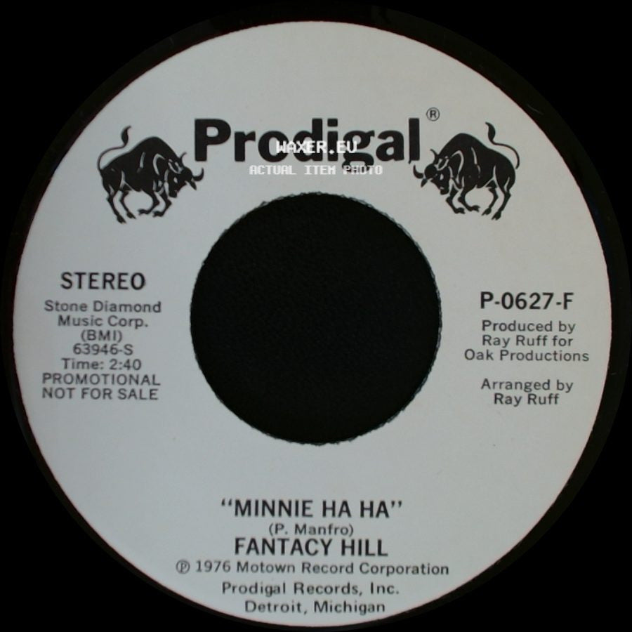 Fantacy Hill - Minnie Ha Ha / Minnie Ha Ha side A