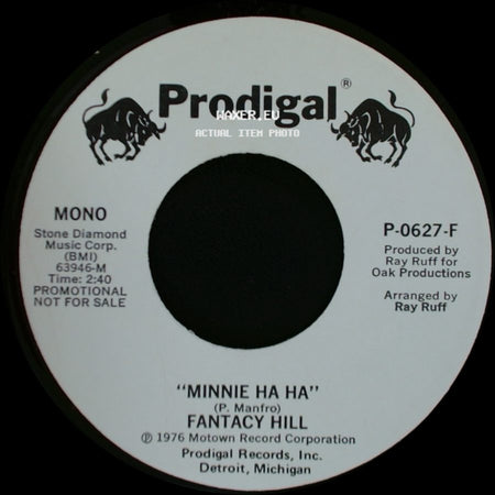 Fantacy Hill - Minnie Ha Ha / Minnie Ha Ha side A