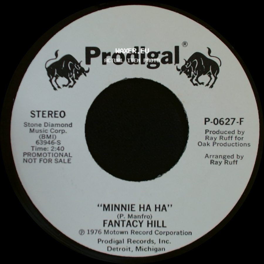 Fantacy Hill - Minnie Ha Ha / Minnie Ha Ha side B