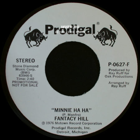 Fantacy Hill - Minnie Ha Ha / Minnie Ha Ha side B