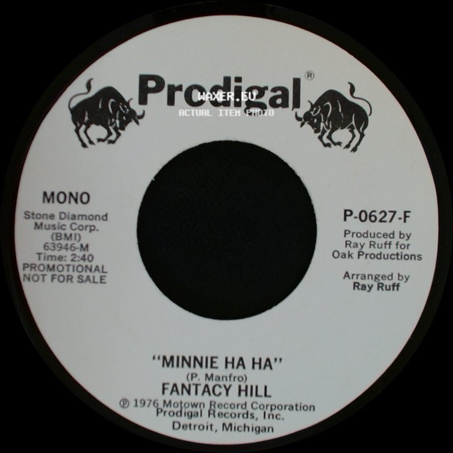 Fantacy Hill - Minnie Ha Ha / Minnie Ha Ha side A