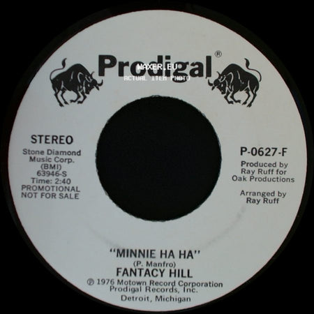 Fantacy Hill - Minnie Ha Ha / Minnie Ha Ha side A