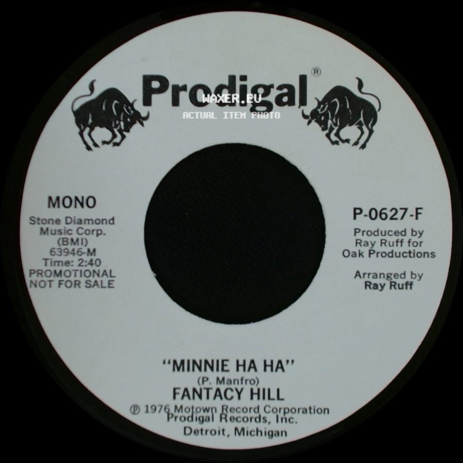 Fantacy Hill - Minnie Ha Ha / Minnie Ha Ha side A
