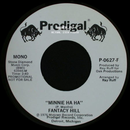 Fantacy Hill - Minnie Ha Ha / Minnie Ha Ha side A