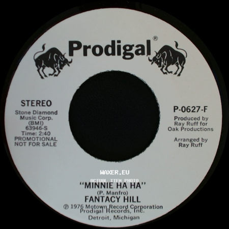 Fantacy Hill - Minnie Ha Ha / Minnie Ha Ha side B