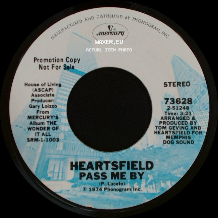 Heartsfield - Pass Me By / Racin' The Sun side A