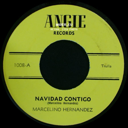 Marcelino Hernandez - Navidad Contigo / La Luz side A