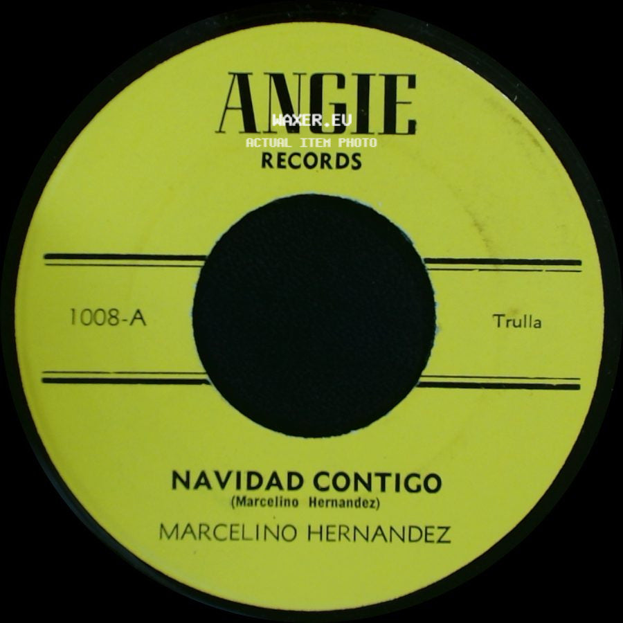 Marcelino Hernandez - Navidad Contigo / La Luz side A