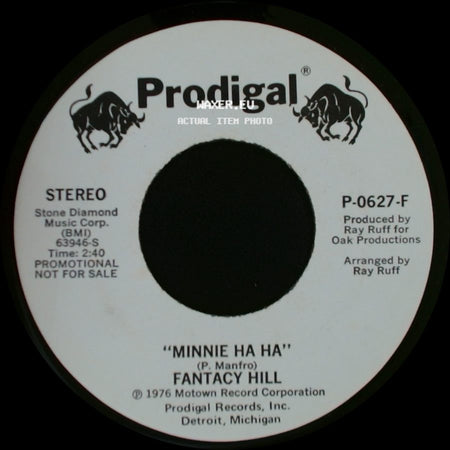 Fantacy Hill - Minnie Ha Ha / Minnie Ha Ha side A