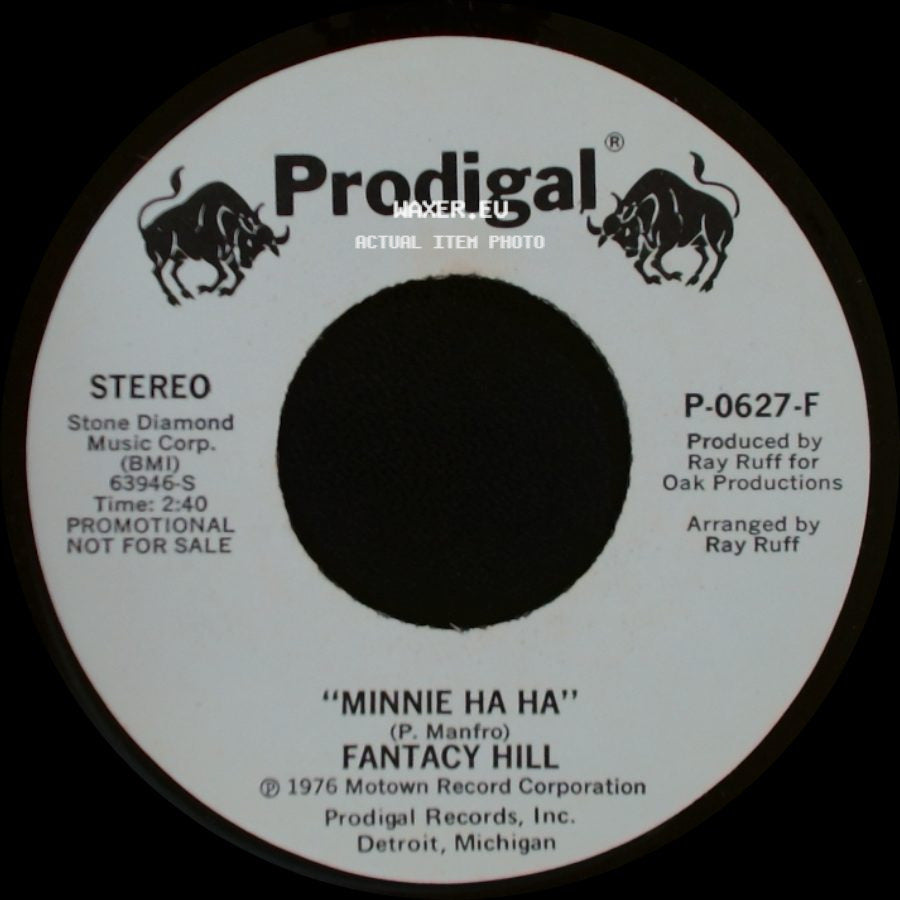 Fantacy Hill - Minnie Ha Ha / Minnie Ha Ha side A