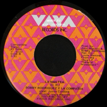 Bobby Rodriguez Y La Compañia - What Happened / La Mas Fea side B