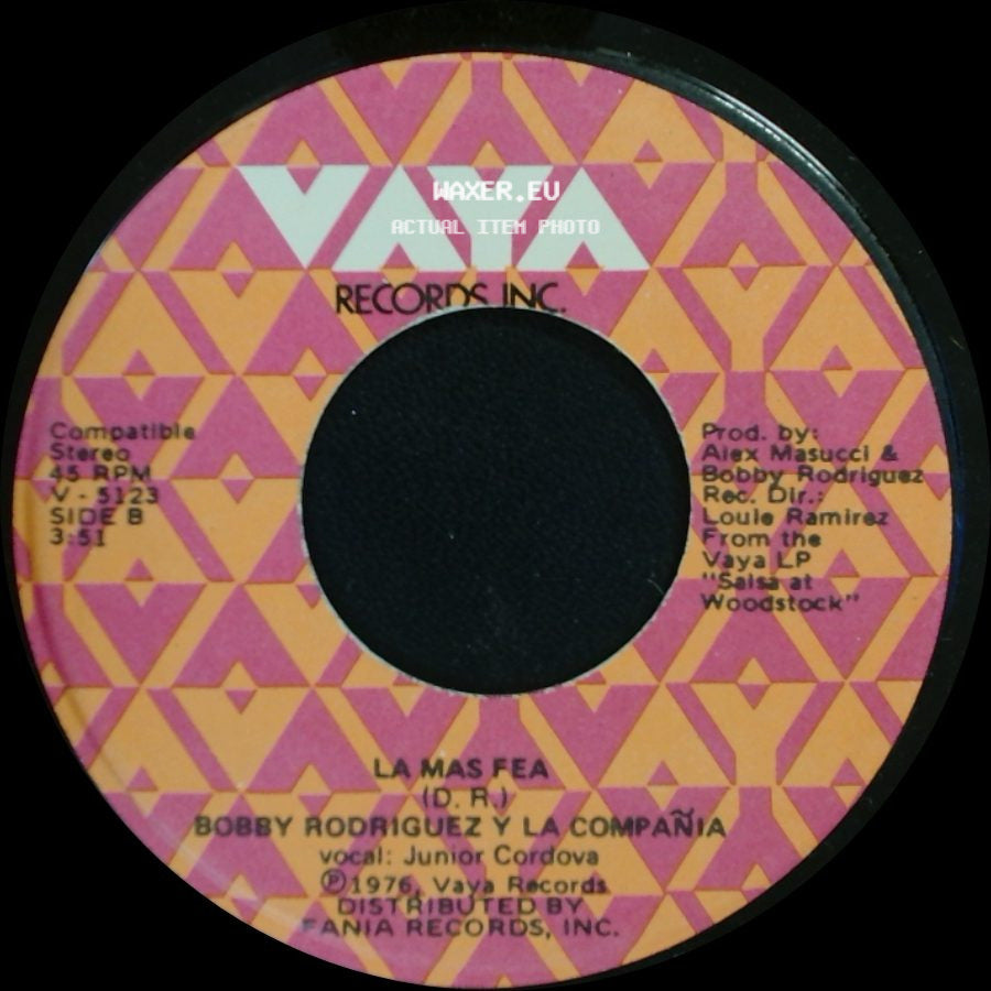Bobby Rodriguez Y La Compañia - What Happened / La Mas Fea side B