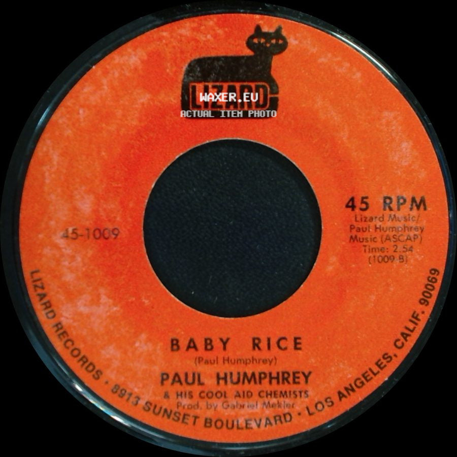 Paul Humphrey & His Cool Aid Chemists - Funky L.A. / Baby Rice side B