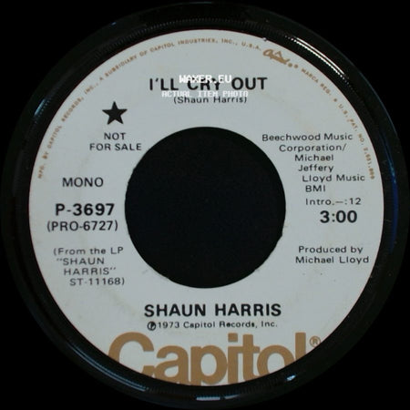 Shaun Harris - I'll Cry Out / I'll Cry Out side A