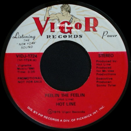 Hot Line - Feelin The Feelin / Feelin The Feelin side B