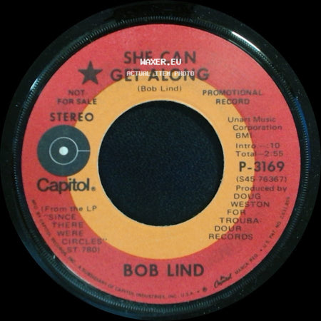 Bob Lind - She Can Get Along / Theme From The Music Box side A