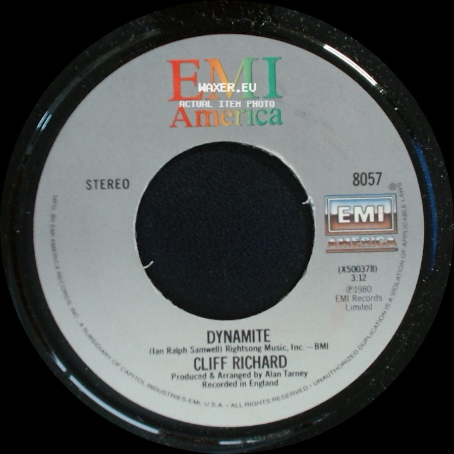 Cliff Richard - Dreaming / Dynamite side B