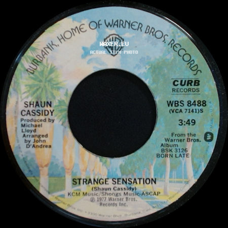 Shaun Cassidy - Strange Sensation / Hey Deanie side A