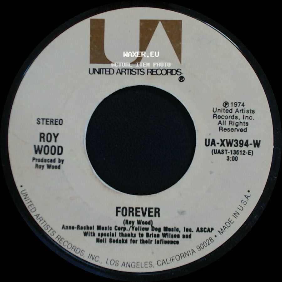 Roy Wood - Woodbe / Forever side B