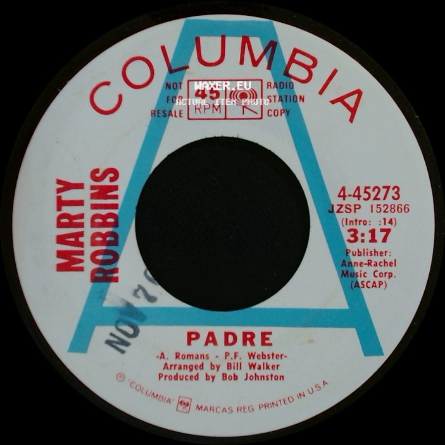 Marty Robbins - Padre / At Times side A