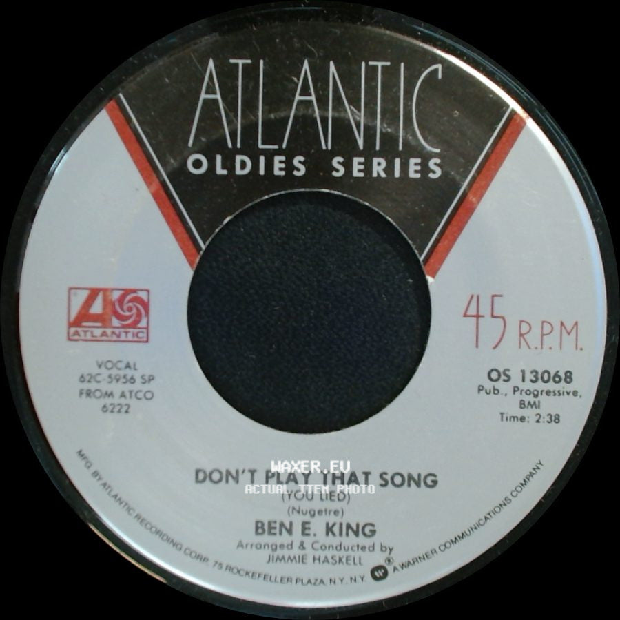 Ben E. King - Don't Play That Song (You Lied) / Spanish Harlem side A