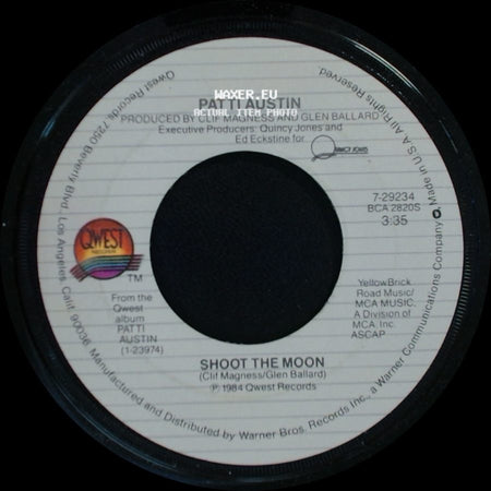 Patti Austin - Change Your Attitude / Shoot The Moon side B