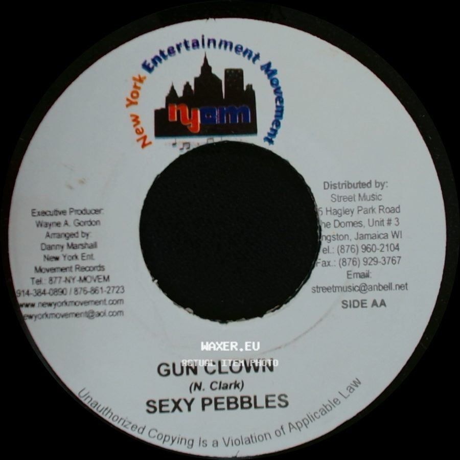 Sizzla / Sexy Pebbles - Unity Is Strength / Gun Clown side B