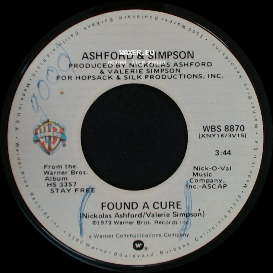 Ashford & Simpson - You Always Could / Found A Cure side B