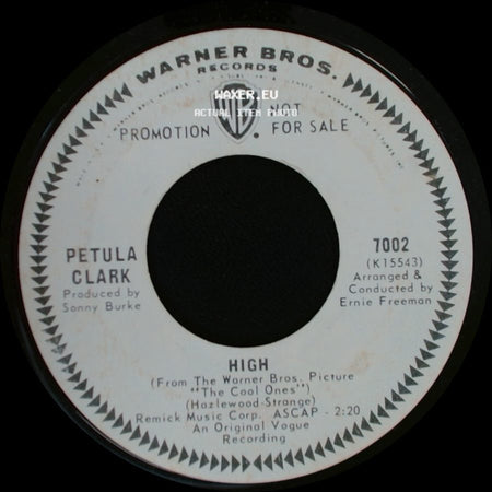 Petula Clark - High / This Is My Song side A
