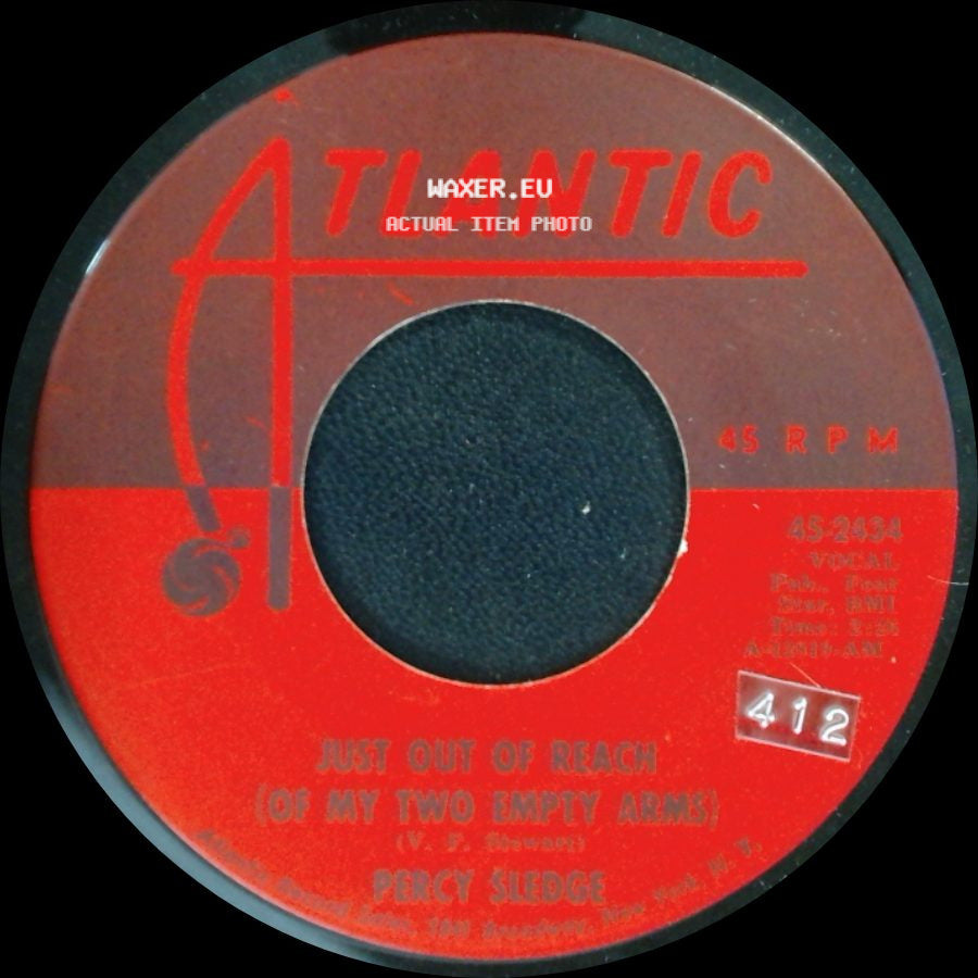 Percy Sledge - Just Out Of Reach (Of My Two Empty Arms) / Hard To Believe side A