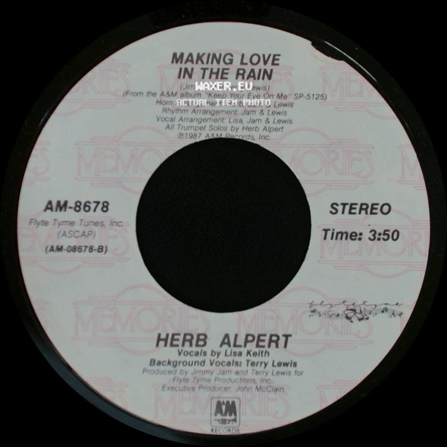 Herb Alpert - Making Love In The Rain / Diamonds side A